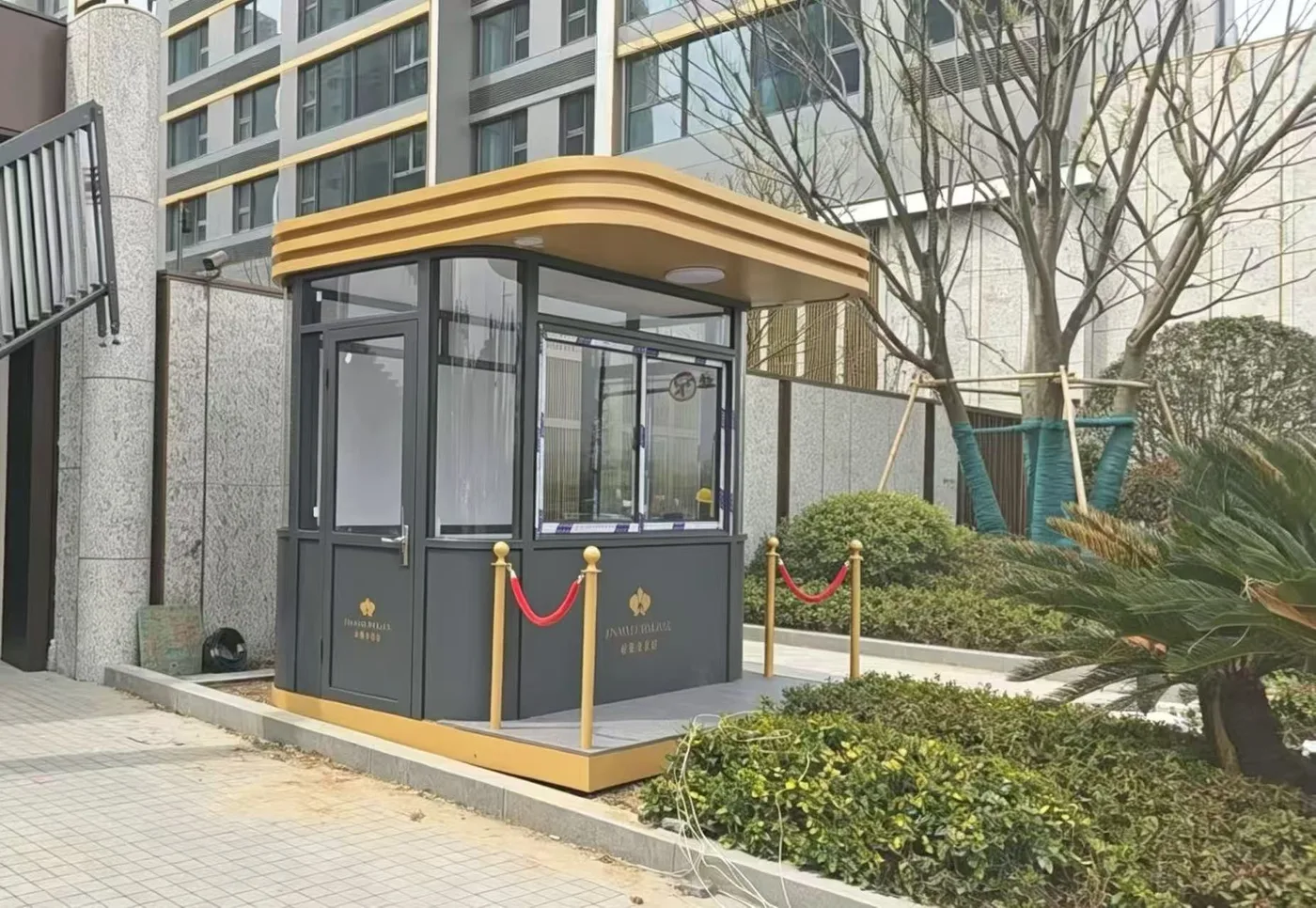 南京江宁高端小区形象站台岗亭
